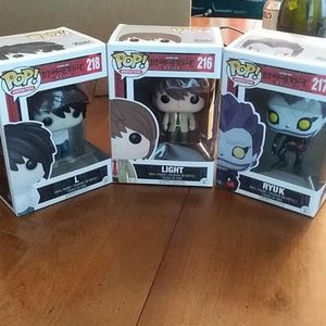 Lot of 3 Death Note Figures